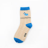 Dog Men Women Cotton Sock