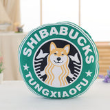 Shiba Inu Emoji Pillow