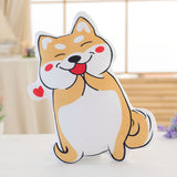 Shiba Inu Emoji Pillow