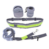 Elastic Belt Dog Leash Zipper Bag Bottle Holder